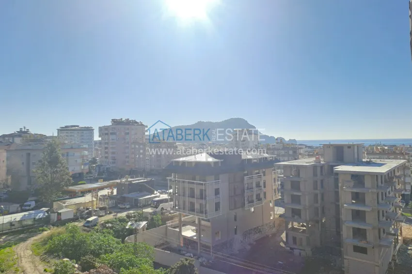 Purchase One bedroom apartment overlooking the sea and the fortress — Alanya city center 10 