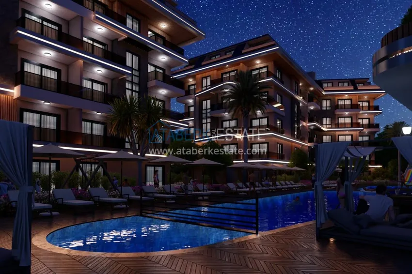 One bedroom apartment from an investor in Oba, Alanya 11