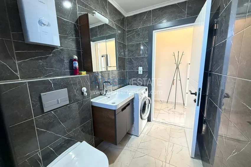 Kupuj Jednopokojowy apartament pod klucz w komfortowym kompleksie - druga linia brzegowa, dzielnica Kargicak, Alanya 11 