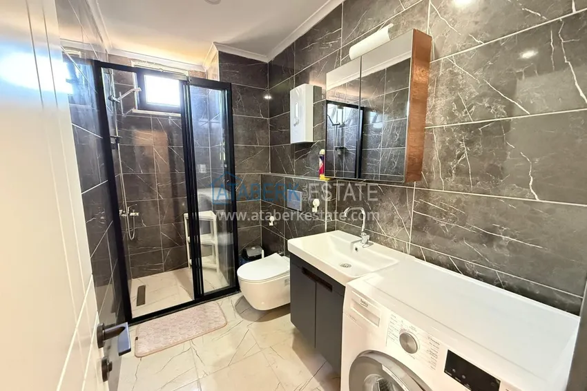 Kupuj Jednopokojowy apartament pod klucz w komfortowym kompleksie - druga linia brzegowa, dzielnica Kargicak, Alanya 12 