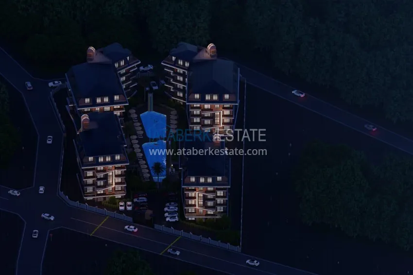 One bedroom apartment from an investor in Oba, Alanya 13