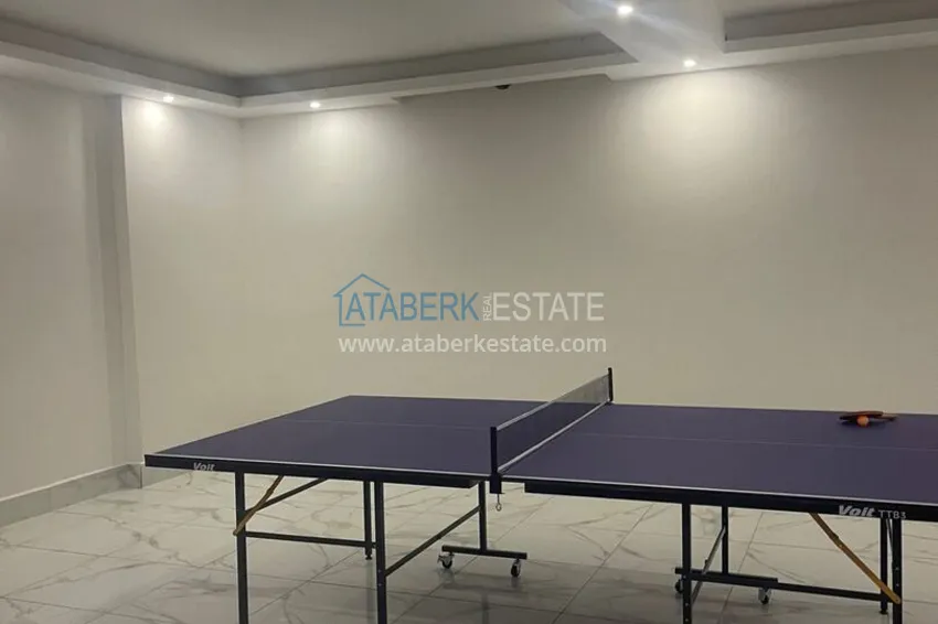 Furnished 1+1 apartment in a new modern complex in Gazipasa 25