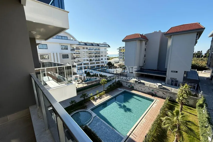 Kupuj Jednopokojowy apartament pod klucz w komfortowym kompleksie - druga linia brzegowa, dzielnica Kargicak, Alanya 17 