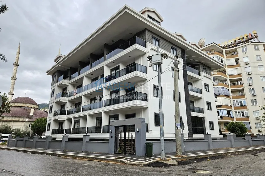 1+1 apartment in a new boutique complex in the center of Alanya, Cleopatra beach area 1 