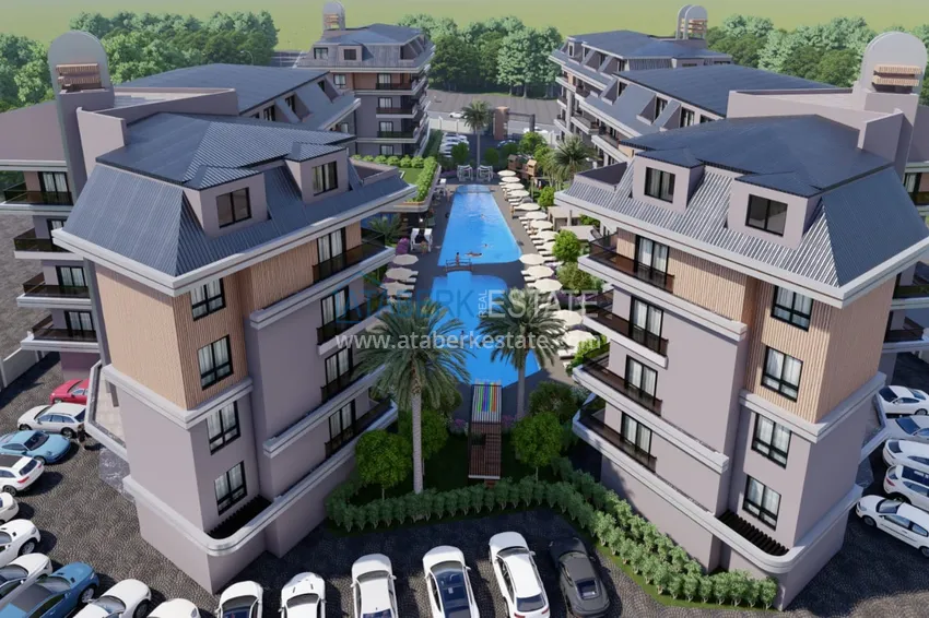One bedroom apartment from an investor in Oba, Alanya 1