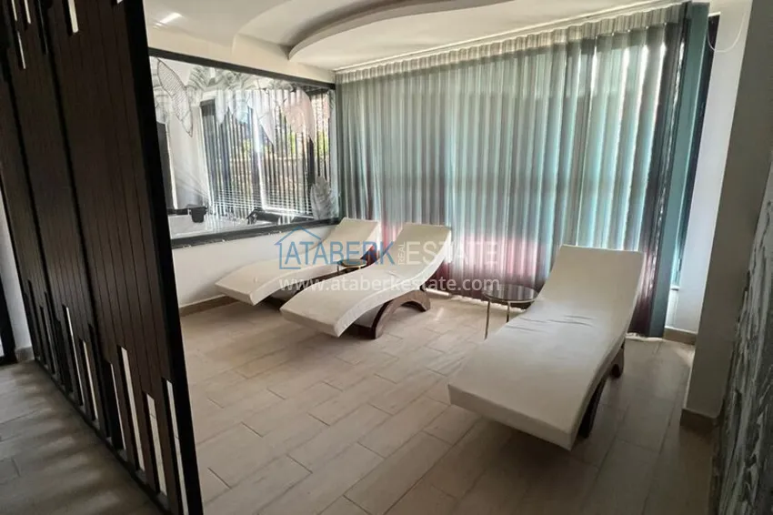 Nowoczesny apartament pod klucz z jedną sypialnią w nowym kompleksie — Alanya, dzielnica Oba 22 
