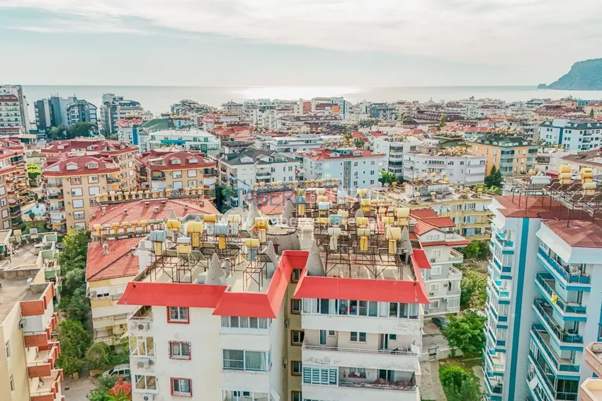 Mieszkanie liniowe 3+1 z meblami w Oba, Alanya 2