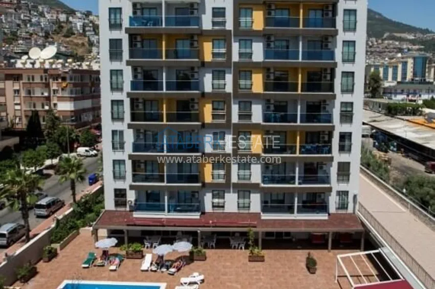 Cozy one bedroom apartment with furniture in the center of Alanya 3