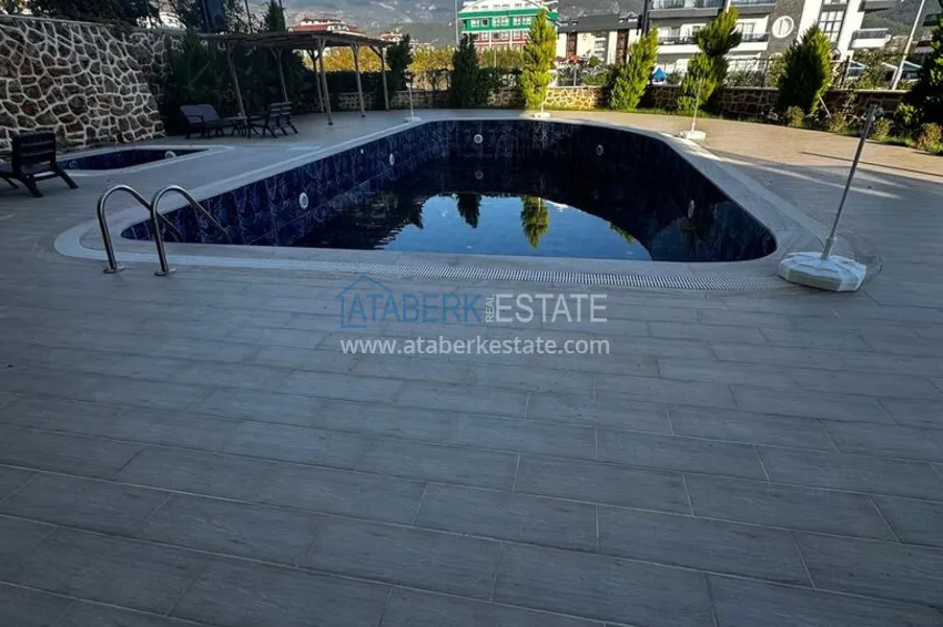 Nowoczesny apartament pod klucz z jedną sypialnią w nowym kompleksie — Alanya, dzielnica Oba 5 