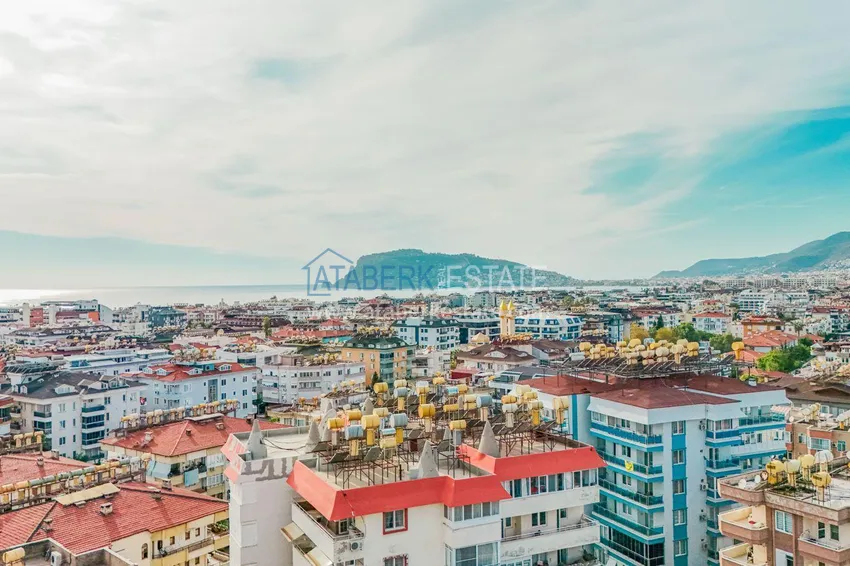 Mieszkanie liniowe 3+1 z meblami w Oba, Alanya 4
