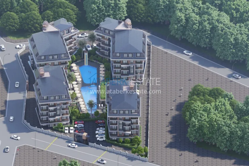 One bedroom apartment from an investor in Oba, Alanya 4