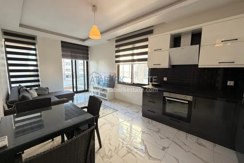 Kupuj Jednopokojowy apartament pod klucz w komfortowym kompleksie - druga linia brzegowa, dzielnica Kargicak, Alanya 4 