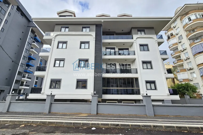 1+1 apartment in a new boutique complex in the center of Alanya, Cleopatra beach area 5 