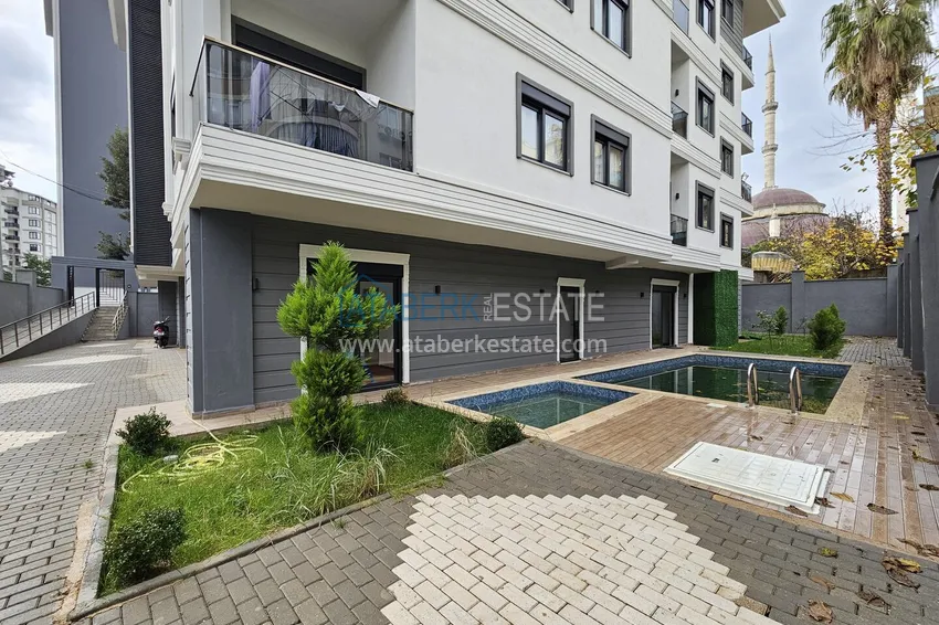 1+1 apartment in a new boutique complex in the center of Alanya, Cleopatra beach area 7 