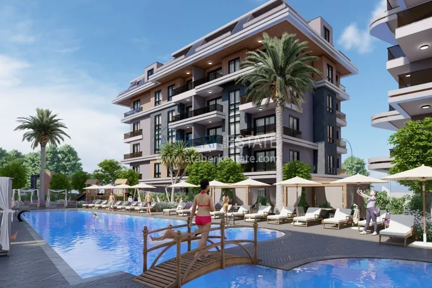 One bedroom apartment from an investor in Oba, Alanya 7