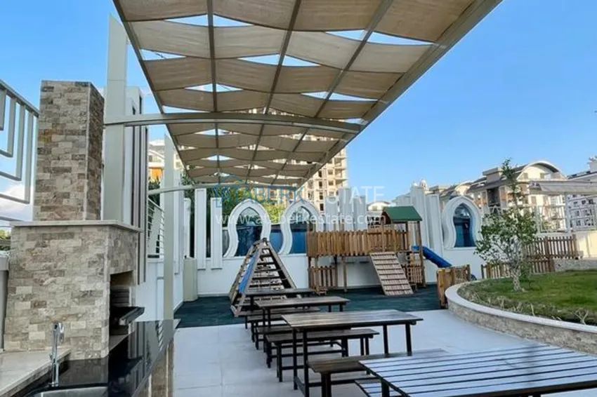 1+1 apartment in a young complex, Mahmutlar — Saturday Market District 7