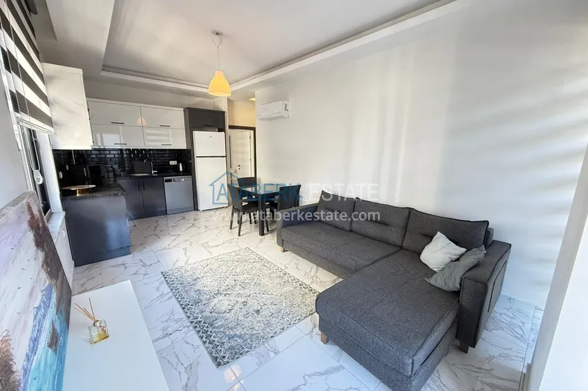 Kupuj Jednopokojowy apartament pod klucz w komfortowym kompleksie - druga linia brzegowa, dzielnica Kargicak, Alanya 7 