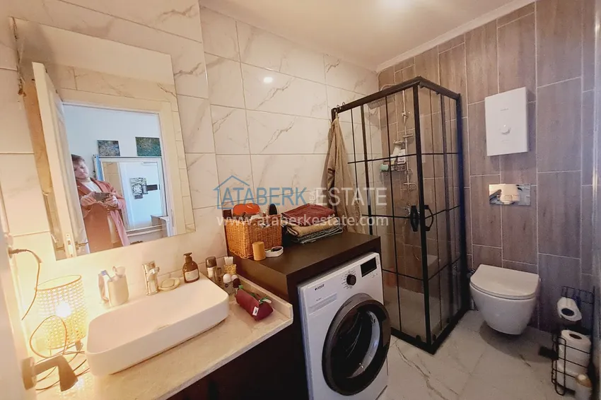 Purchase One bedroom apartment overlooking the sea and the fortress — Alanya city center 8 