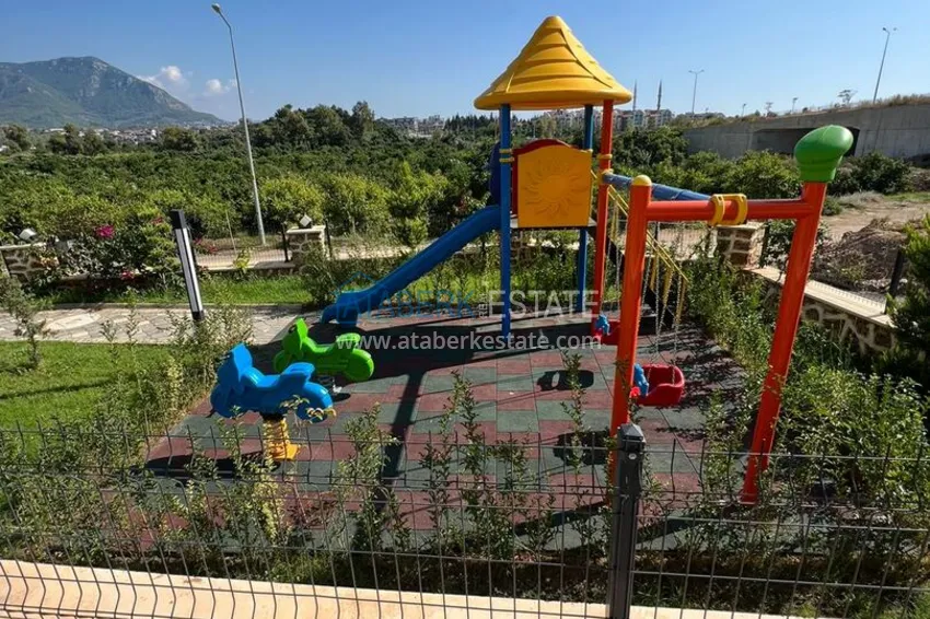 Nowoczesny apartament pod klucz z jedną sypialnią w nowym kompleksie — Alanya, dzielnica Oba 9 