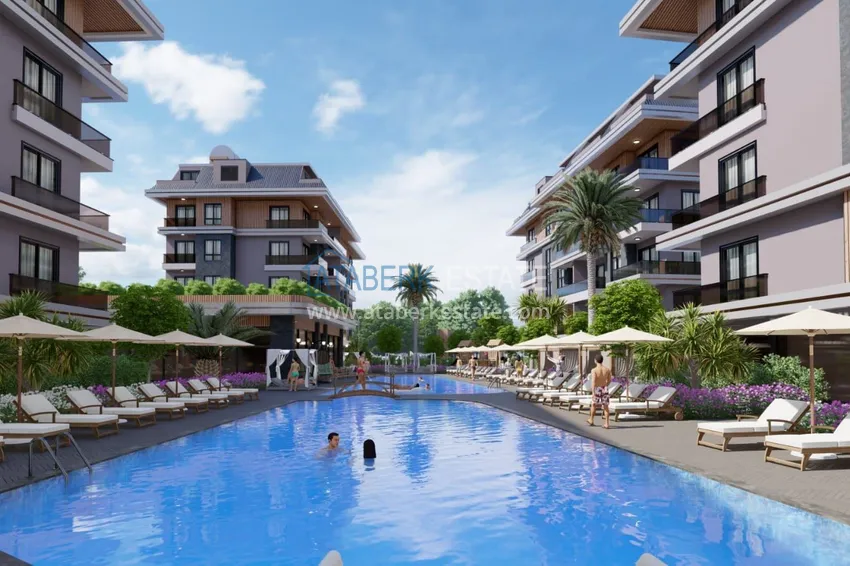 One bedroom apartment from an investor in Oba, Alanya 9
