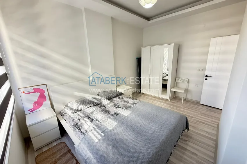 Kupuj Jednopokojowy apartament pod klucz w komfortowym kompleksie - druga linia brzegowa, dzielnica Kargicak, Alanya 9 