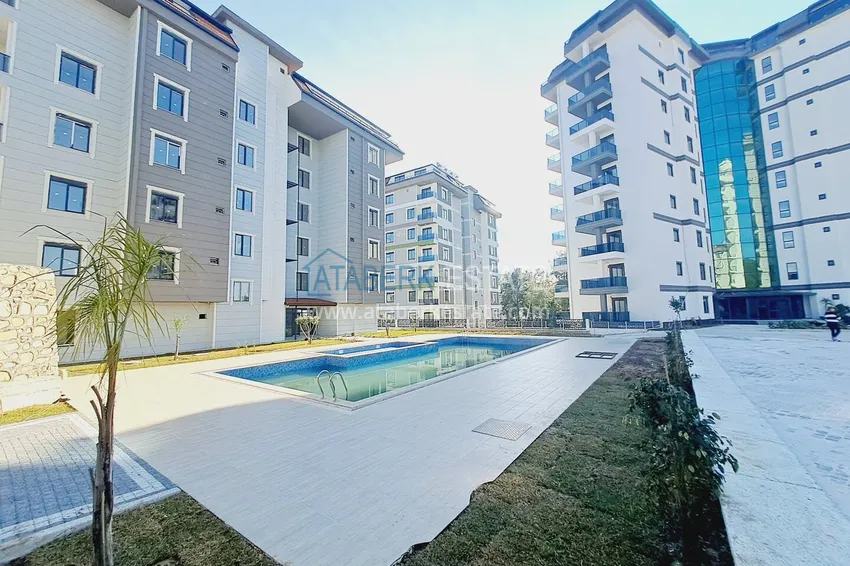 Apartament 1+1 od inwestora w kompleksie z infrastrukturą hotelową — dzielnica Avsallar 1