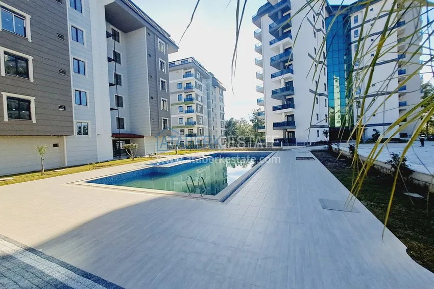 Apartament 1+1 od inwestora w kompleksie z infrastrukturą hotelową — dzielnica Avsallar 2