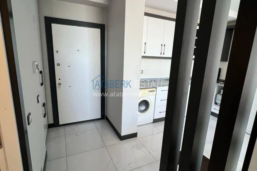 Purchase Turnkey one-bedroom apartment with sea view in a modern complex — Mersin, Kargypinari 2 