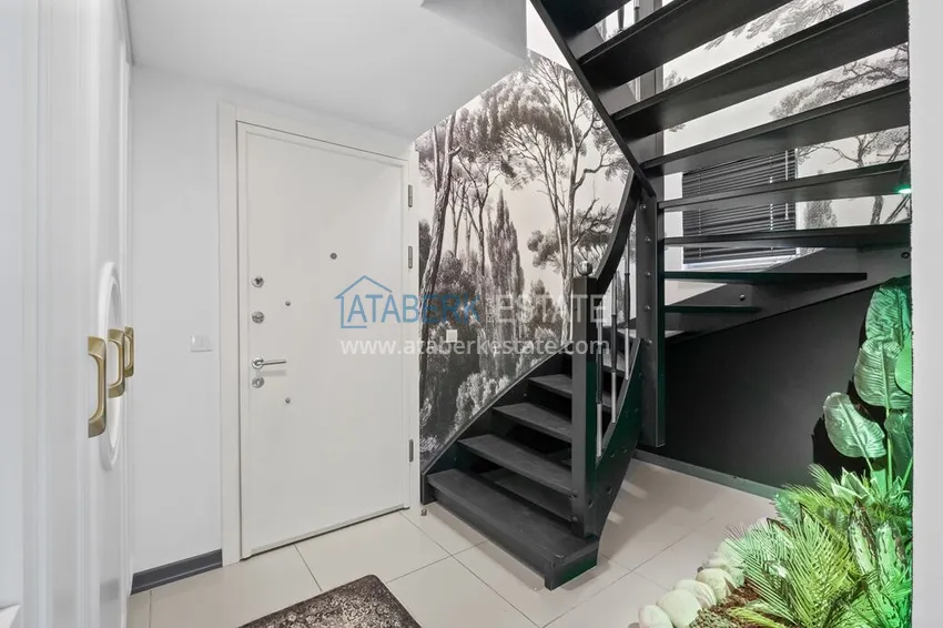 Kupuj Luksusowy dwupoziomowy apartament 4+1 z panoramicznym widokiem na morze — Konakli, Alanya 1 