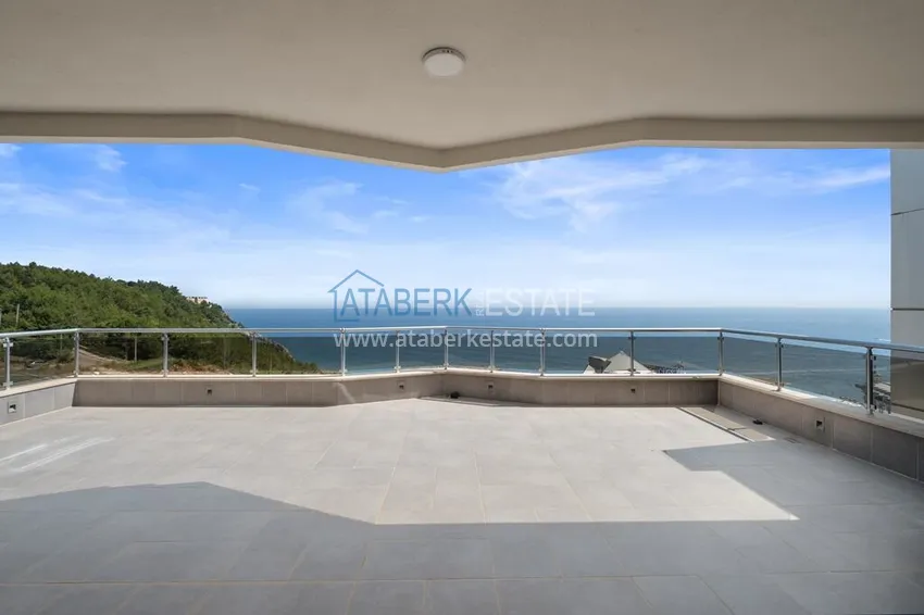 Kupuj Luksusowy dwupoziomowy apartament 4+1 z panoramicznym widokiem na morze — Konakli, Alanya 11 
