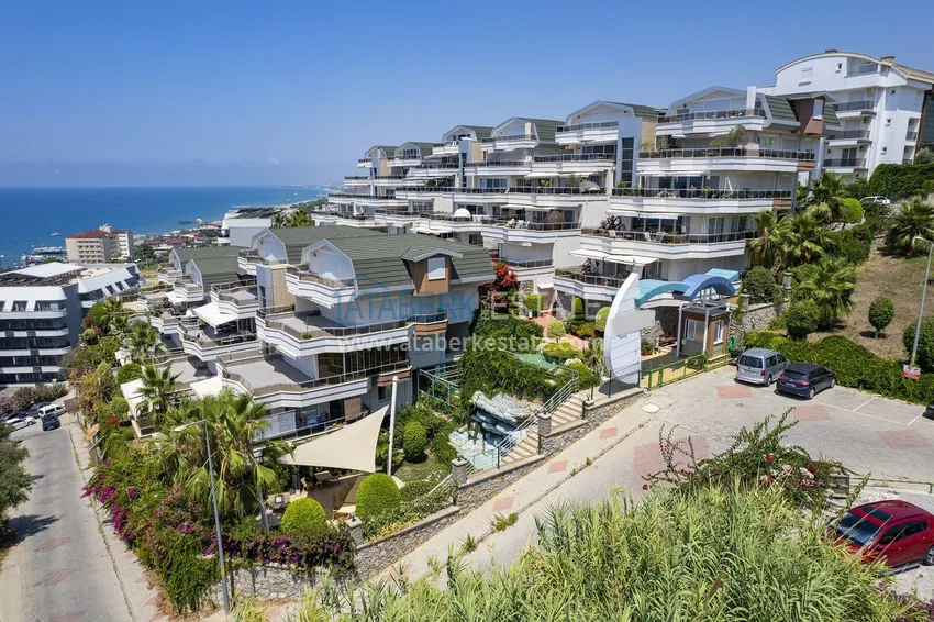Luksusowy dwupoziomowy apartament 4+1 z panoramicznym widokiem na morze — Konakli, Alanya 10 