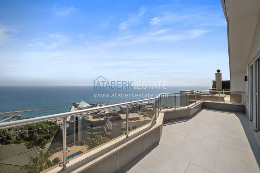 Kupuj Luksusowy dwupoziomowy apartament 4+1 z panoramicznym widokiem na morze — Konakli, Alanya 13 