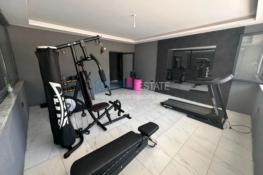 Apartament z 1 sypialnią w Mahmutlar z nowymi nowoczesnymi meblami 12 