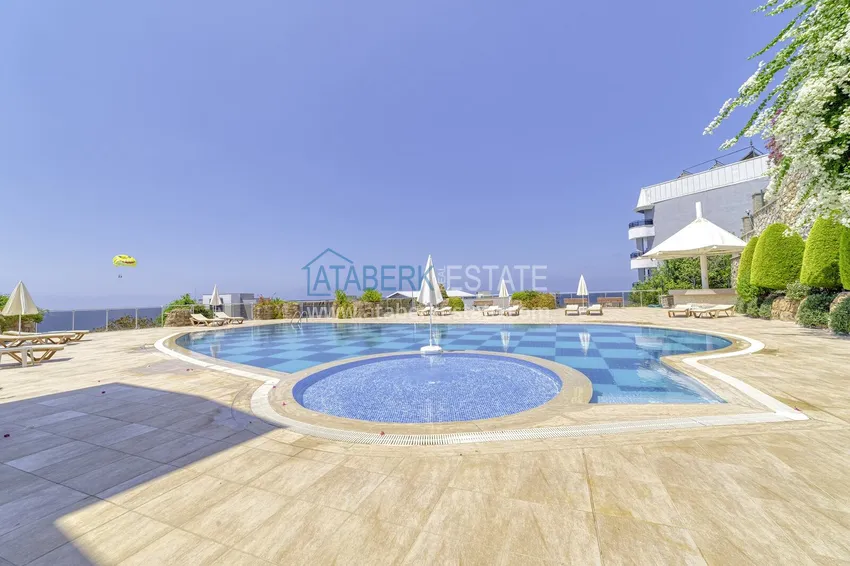 Luksusowy dwupoziomowy apartament 4+1 z panoramicznym widokiem na morze — Konakli, Alanya 13 