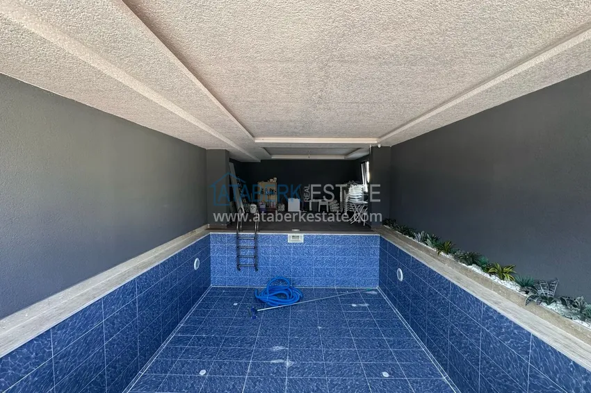 Apartament z 1 sypialnią w Mahmutlar z nowymi nowoczesnymi meblami 13 