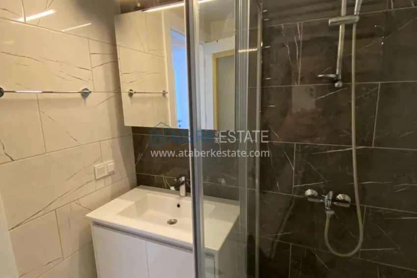Purchase 1+1 furnished apartment for rent in a luxury residence near Incekum beach, Avsallar district — Alanya D43 13 