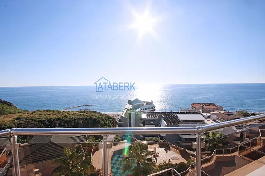 Kupuj Luksusowy dwupoziomowy apartament 4+1 z panoramicznym widokiem na morze — Konakli, Alanya 14 