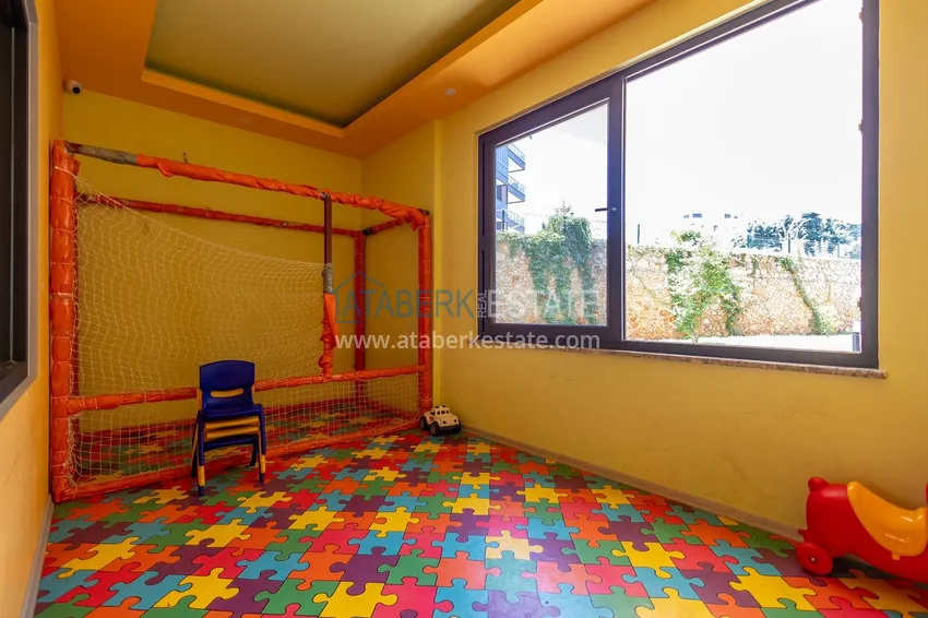 One bedroom apartment with furniture in Alanya, Oba district 15