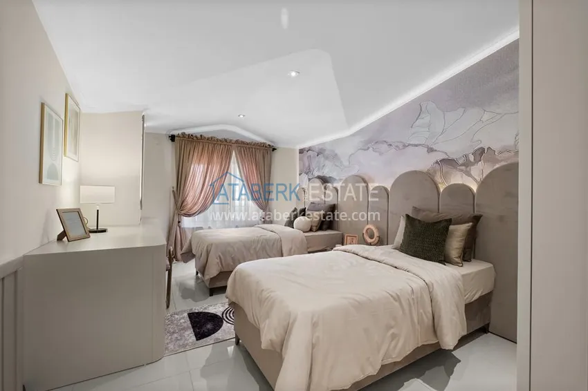 Kupuj Luksusowy dwupoziomowy apartament 4+1 z panoramicznym widokiem na morze — Konakli, Alanya 17 