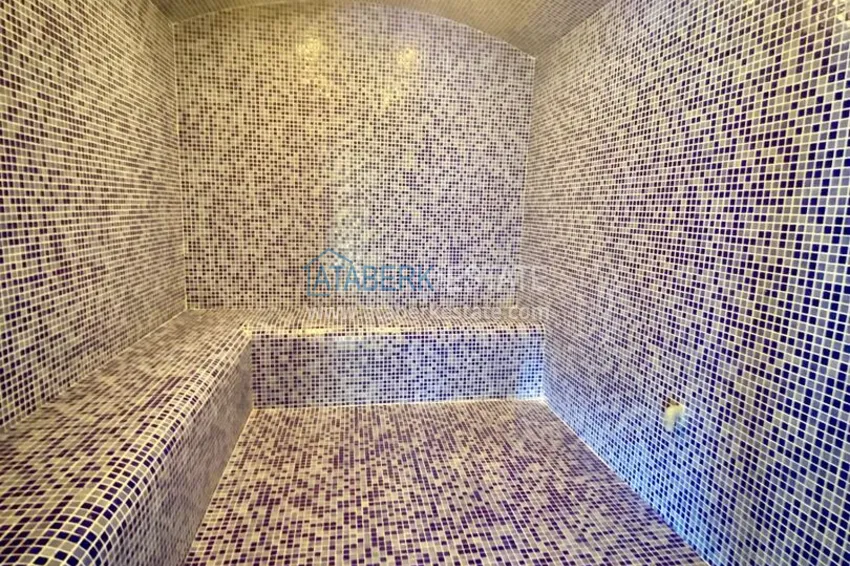One bedroom apartment with furniture in Alanya, Oba district 17