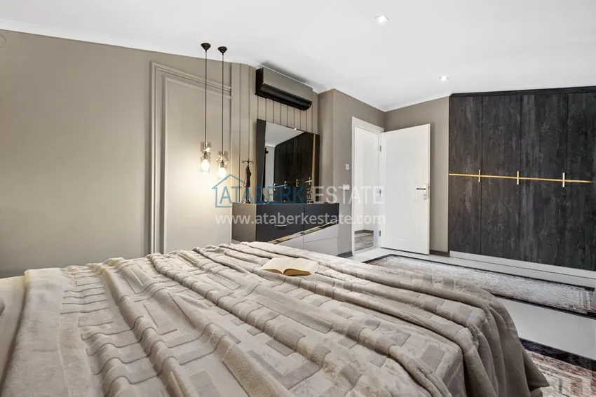 Kupuj Luksusowy dwupoziomowy apartament 4+1 z panoramicznym widokiem na morze — Konakli, Alanya 20 