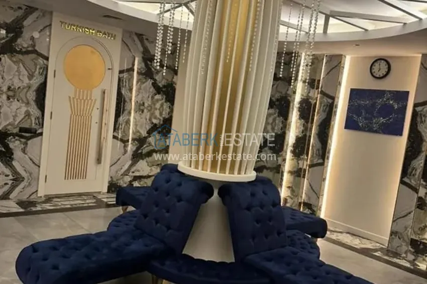 Beachfront apartment with direct sea view in Alanya, Mahmutlar district 22