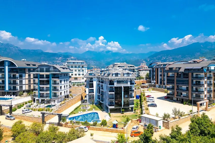 One bedroom apartment with furniture in Alanya, Oba district 1