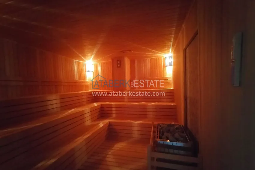 1+1 apartment for rent with new furniture in Payallar, Alanya A26 22