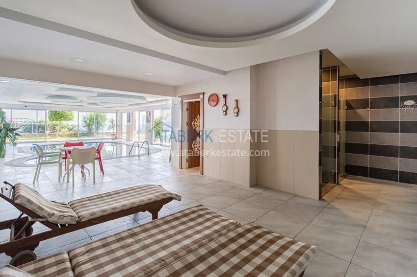 Luksusowy dwupoziomowy apartament 4+1 z panoramicznym widokiem na morze — Konakli, Alanya 22 