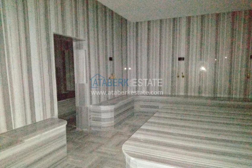1+1 apartment for rent with new furniture in Payallar, Alanya A26 23