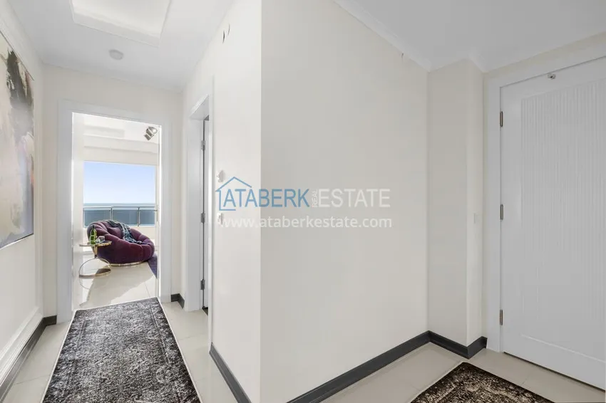 Kupuj Luksusowy dwupoziomowy apartament 4+1 z panoramicznym widokiem na morze — Konakli, Alanya 23 