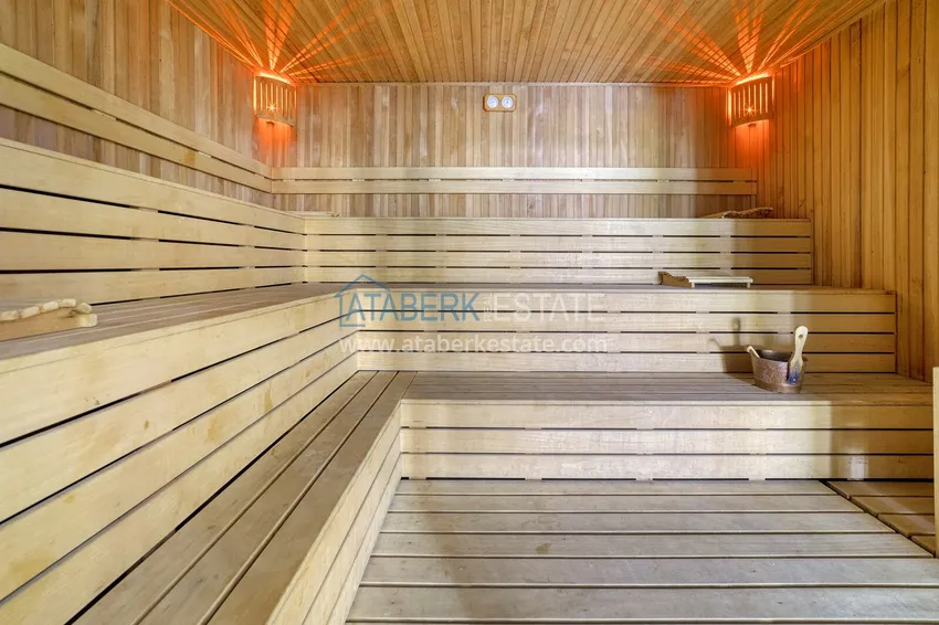 Luksusowy dwupoziomowy apartament 4+1 z panoramicznym widokiem na morze — Konakli, Alanya 23 