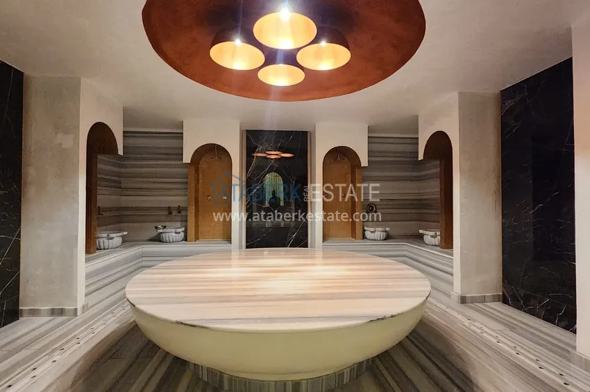 Beachfront apartment with direct sea view in Alanya, Mahmutlar district 28