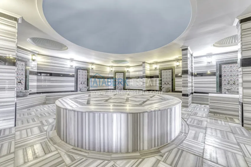 Luksusowy dwupoziomowy apartament 4+1 z panoramicznym widokiem na morze — Konakli, Alanya 25 
